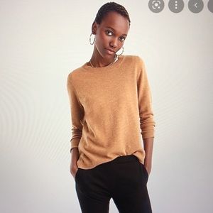 JCrew cashmere crew neck long sleeve sweater